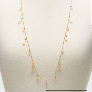 BANANA REPUBLIC TASSEL AND BEAD NECKLACE